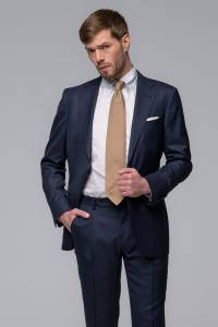 Marynarka garniturowa Morgan granatowa - Zack Roman