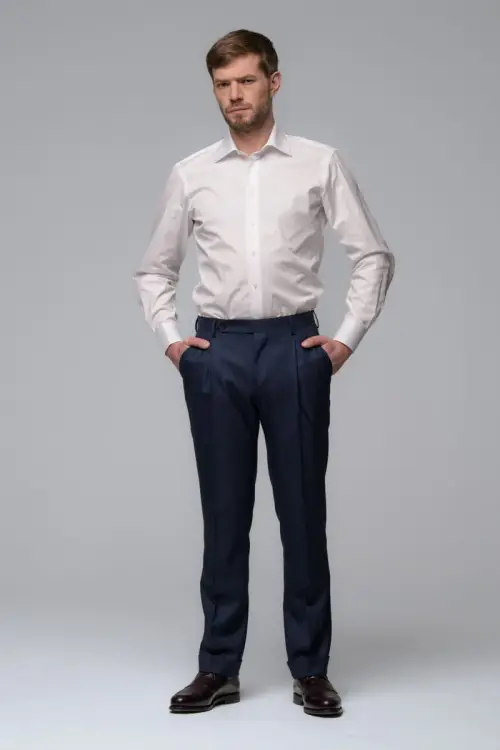 Koszula półformalna biała business - Zack Roman