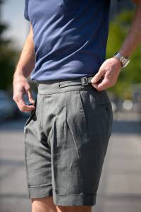 Koszulka polo niebieska bawełniana pika - Zack Roman