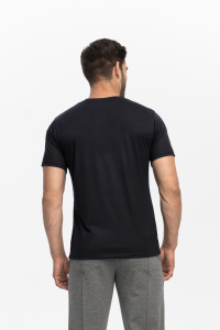 T-shirt Icefeel merino eukaliptus granatowy - Zack Roman