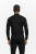 Longsleeve sportowy Expedition Extra Warm z wełny merino, czarny, 283 gr - na modelu, tył