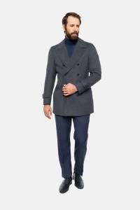 Kurtka Bosmanka szara wełniana - Zack Roman