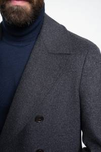 Kurtka Bosmanka szara wełniana - Zack Roman