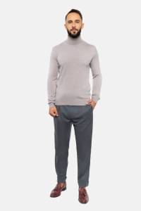 Golf merino beżowy - Zack Roman