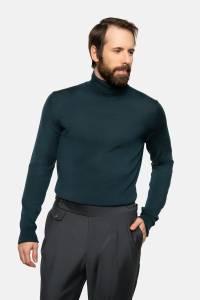 Golf merino zielony - Zack Roman