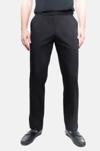 Spodnie chino, czarne, bawełniane