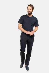 T-shirt Ocean organiczna bawełna algi morskie czarny - Zack Roman