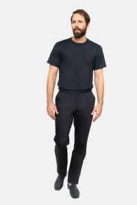 T-shirt Ocean organiczna bawełna algi morskie czarny - Zack Roman