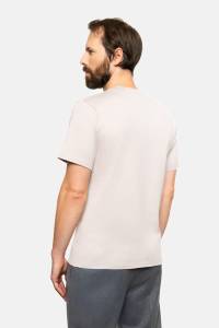 T-shirt Ocean organiczna bawełna algi morskie popielaty - Zack Roman