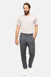 T-shirt Ocean organiczna bawełna algi morskie popielaty - Zack Roman