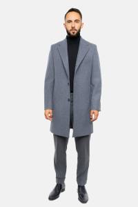 Płaszcz Dyplomatka ambasador szara wełniana - Zack Roman