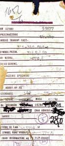 Kamizelka vintage Bewelana granatowa bielska wełna - Zack Roman