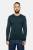 Sweter warkoczowy z wełny merino, zielony - zdjęcie 4