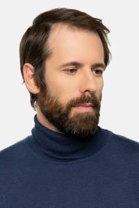 Golf merino granatowy - Zack Roman