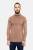 Longsleeve sportowy z wełny merino, beżowy, 195 - na modelu