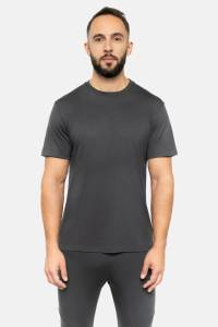 T-shirt sportowy merino 195 khaki - Zack Roman
