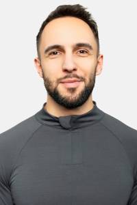 Longsleeve sportowy merino khaki 195g - Zack Roman