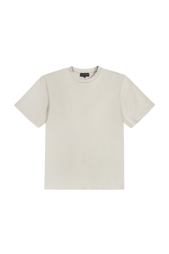 T-shirt Ocean, popielaty, bawełna organiczna z algami morskimi - na białym tle