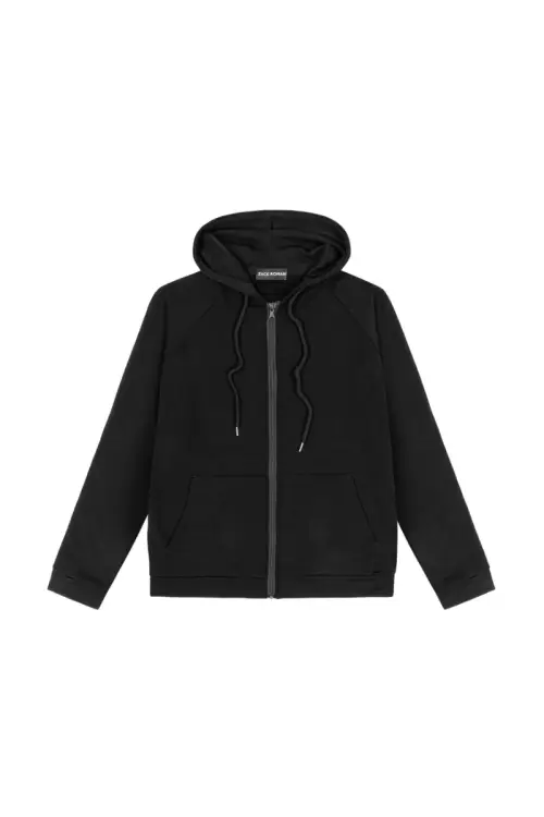 Bluza dresowa merino Super 120 French Terry granatowa - Zack Roman