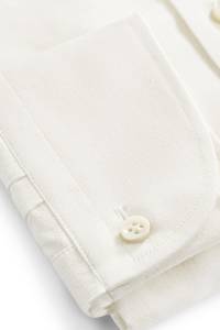 Koszula Pure Tone naturalna bawełna organiczna złamana biel - Zack Roman