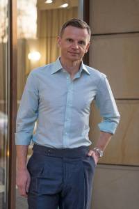 Koszula Breezy miętowa lniano-bawełniana - Zack Roman