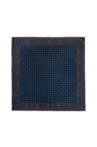 Poszetka Ceylon granatowa