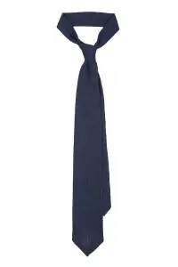KRAWAT Z GRENADYNY NAVY BLUE
