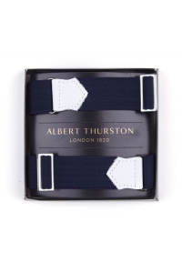 Opaski do koszuli granatowe - Zack Roman