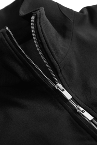 Kurtka harringtonka granatowa wełniana - Zack Roman