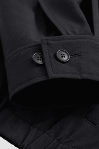 Kurtka harringtonka granatowa wełniana - Zack Roman