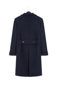 Płaszcz Ulster granatowy navy blue wełniany 800g Piacenza - Zack Roman