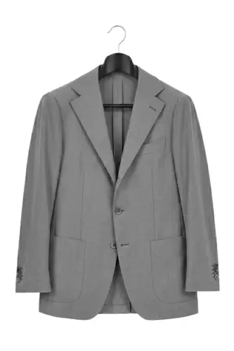 Garnitur Futuro II, szary, wełniany