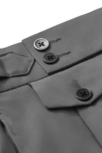 Wełniany garnitur Futuro II, szary