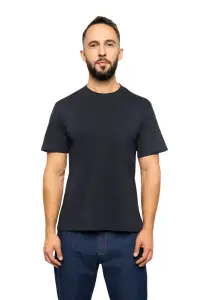 T-shirt Zack, bawełniany - Czarny