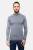 Longsleeve sportowy z wełny merino, popielaty, 195 - na modelu
