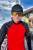 Longsleeve sportowy Expedition Extra Warm z wełny merino, czerwono-czarny, 283 gr - w górach