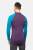 Longsleeve sportowy merino fioletowo-turkusowy 195g - Zack Roman