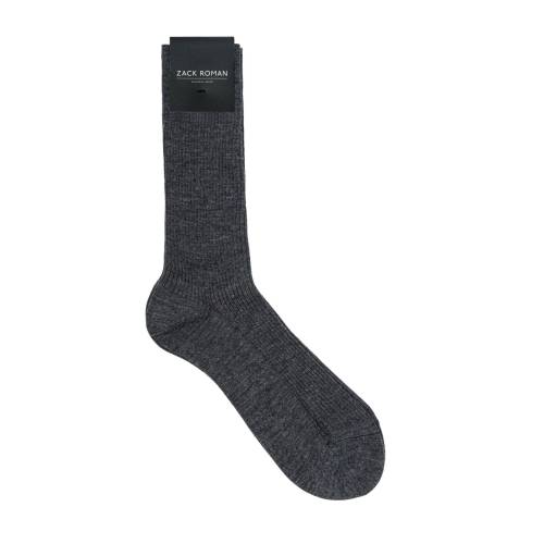 Skarpetki antracytowe merino - Zack Roman