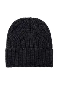 Czapka z wełny merino, szara