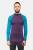 Longsleeve sportowy merino fioletowo-turkusowy 195g - Zack Roman