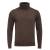 Brązowy golf merino cashwool męski Zack Roman