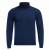 Granatowy golf z wełny merino cashwool
