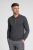 Sweter polo wełniany, cashwool, grafitowy