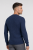 Sweter warkoczowy cashwool, granatowy