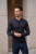Sweter polo Cashwool Zegna Baruffa, grafitowy - zdjęcie 4