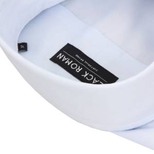 Koszula tab collar błękitna - Zack Roman