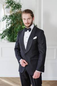 Koszula smokingowa biała - Zack Roman