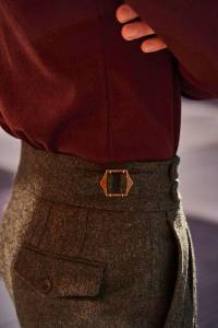 Golf merino bordowy - Zack Roman