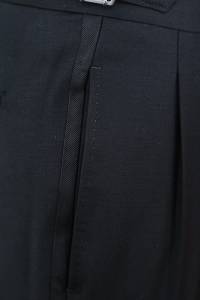 Spodnie smokingowe czarne - Zack Roman