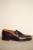 Loafersy Berwick 9628-K9, oxblood - zbliżenie